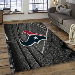 NFL Houston Texans Football Team Logo Rectangle Area Rug HT10