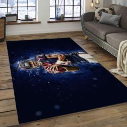 NFL Houston Texans Football Team Logo Rectangle Area Rug HT14