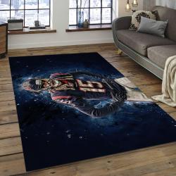 NFL Houston Texans Football Team Logo Rectangle Area Rug HT28