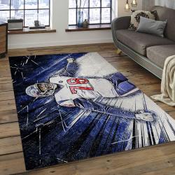 NFL Houston Texans Football Team Logo Rectangle Area Rug HT29