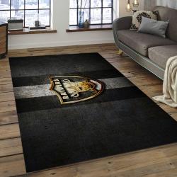 NFL Las Vegas Raiders Football Team Logo Rectangle Area Rug LVR14
