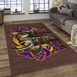 NFL Minnesota Vikings Football Team Logo Rectangle Area MV03
