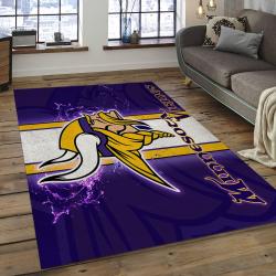 NFL Minnesota Vikings Football Team Logo Rectangle Area MV06