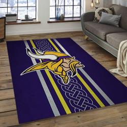 NFL Minnesota Vikings Football Team Logo Rectangle Area MV16
