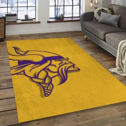 NFL Minnesota Vikings Football Team Logo Rectangle Area MV19