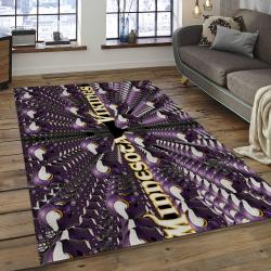 NFL Minnesota Vikings Football Team Logo Rectangle Area MV23