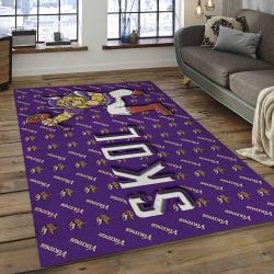 NFL Minnesota Vikings Football Team Logo Rectangle Area MV32