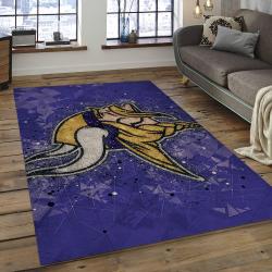 NFL Minnesota Vikings Football Team Logo Rectangle Area MV33