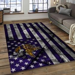 NFL Minnesota Vikings Football Team Logo Rectangle Area MV35