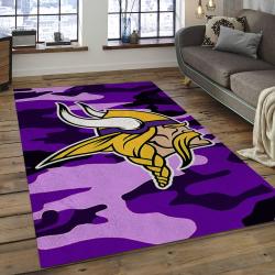 NFL Minnesota Vikings Football Team Logo Rectangle Area MV38