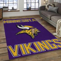 NFL Minnesota Vikings Football Team Logo Rectangle Area MV45