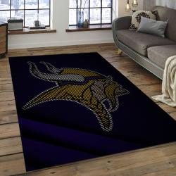 NFL Minnesota Vikings Football Team Logo Rectangle Area MV48