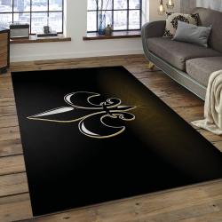 NFL New Orleans Saints Football Team Logo Rectangle Area Rug NOS29