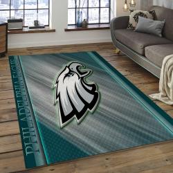 NFL Philadelphia Eagles Football Team Logo Rectangle Area Rug PE27