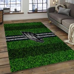 NFL Philadelphia Eagles Football Team Logo Rectangle Area Rug PE34