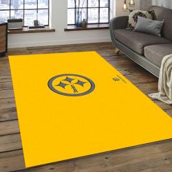NFL Pittsburgh Steelers Classic Football Team Logo Area Rug PSF05