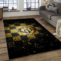 NFL Pittsburgh Steelers Fierce Football Team Logo Area Rug PSF23