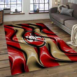 NFL San Francisco 49ers Football Team Logo Rectangle Area SFS07