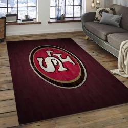 NFL San Francisco 49ers Football Team Logo Rectangle Area SFS24