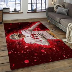 NFL San Francisco 49ers Football Team Logo Rectangle Area SFS26