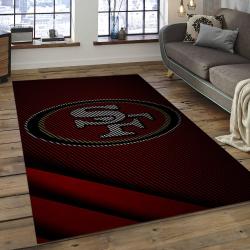 NFL San Francisco 49ers Football Team Logo Rectangle Area SFS31