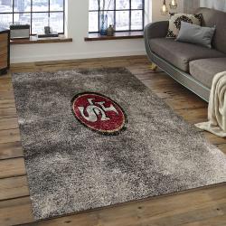 NFL San Francisco 49ers Football Team Logo Rectangle Area SFS33