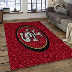 NFL San Francisco 49ers Football Team Logo Rectangle Area SFS37