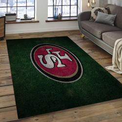 NFL San Francisco 49ers Football Team Logo Rectangle Area SFS42