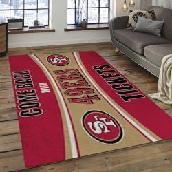 NFL San Francisco 49ers Football Team Logo Rectangle Area SFS47