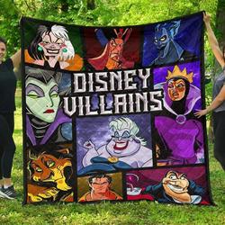 0 Disney Villains  Quilt and Home Decor
