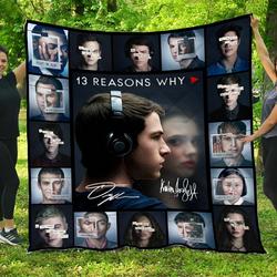 13 Reasons Why  Quilt Blanket and Home Decor