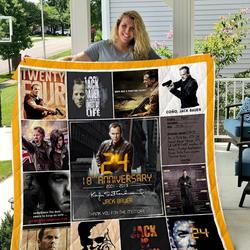 24 Tv Series Quilt Blanket and Home Decor