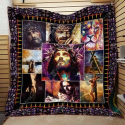 3D Blanket Jesus Nvh-Qdt0036  Quilt and Home Decor