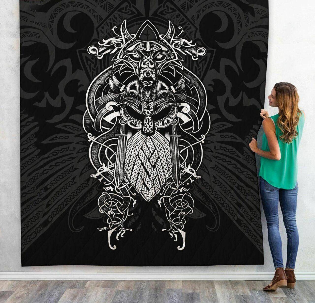 3D Custom Quilt Viking and Home Decor
