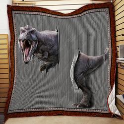 3D Dinosaur Quilt Kb641 and Home Decor