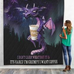 3D I Dont Car What Day It Is Custom Quilt and Home Decor