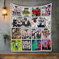 5 Seconds Of Summer Album Covers Quilt Blanket and Home Decor