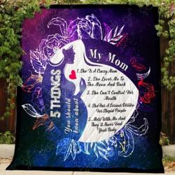 5 Things You Should Know About My Mom Cl2100002Mdq Quilt Blanket and Home Decor