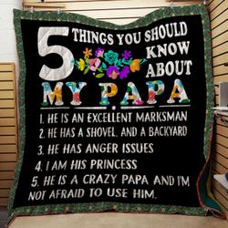 5 Things You Should Know About My Papa Quilt and Home Decor