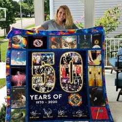 50 Years Of Electric Light Orchestra Quilt Blanket and Home Decor