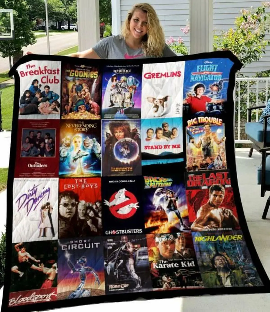 80S Movie Quilt Blanket M110663 Quilt and Home Decor