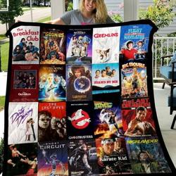 80S Movie Quilt Blanket M110663  Quilt and Home Decor