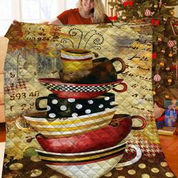 A Cup Of Coffee Jfj Quilt Cg and Home Decor