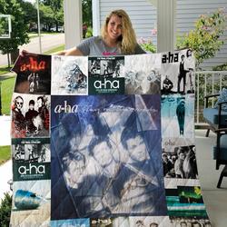 A Ha Albums Quilt Blanket For Fans Ver 17 and Home Decor