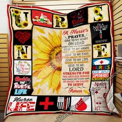A Nurse’S Prayer Quilt and Home Decor