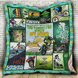 A Perfect Mountain Biking Quilt M0308-2  Quilt and Home Decor
