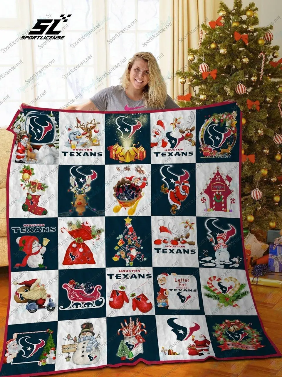 A Special Gift For Fans Bl Ht Truck 25 Quilt Blanket and Home Decor