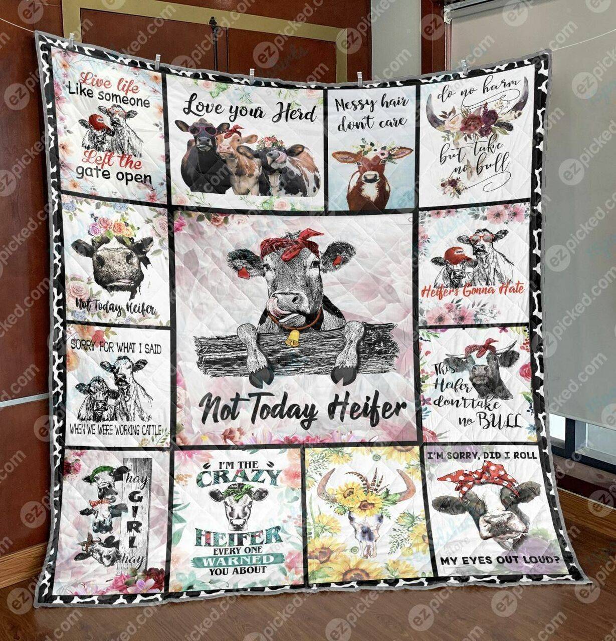 A Special Gift For Fans Cow M180705 Quilt Blanket Ll and Home Decor