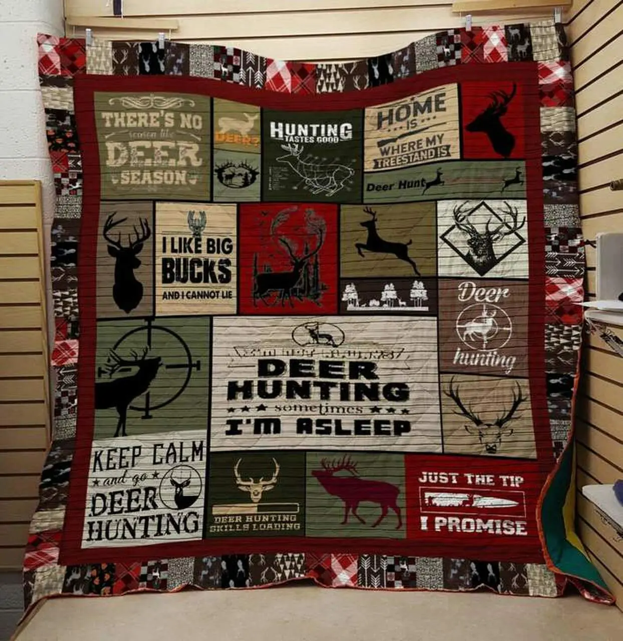 A Special Gift For Fans Ll - Hunting Quilt Blanket and Home Decor