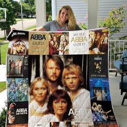 Abba Quilt Blanket For Fans Ver 17 and Home Decor
